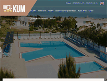 Tablet Screenshot of hotelkum.com